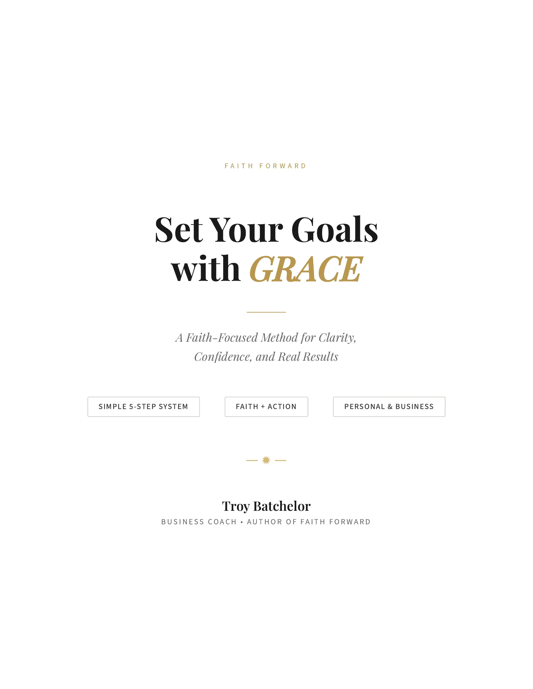 Set Your Goals with GRACE cover
